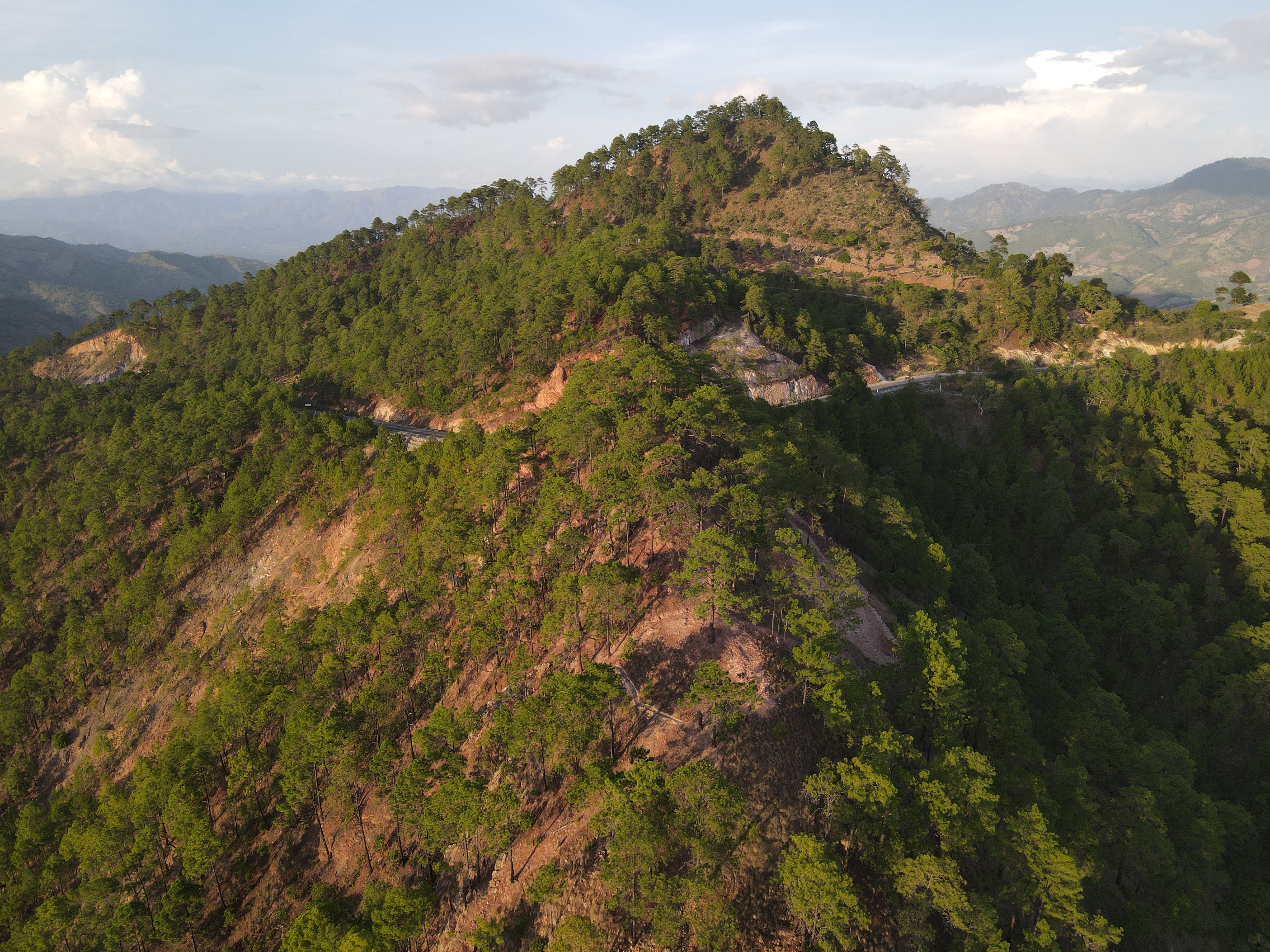 Drill site at the Holly Project, southeast Guatemala