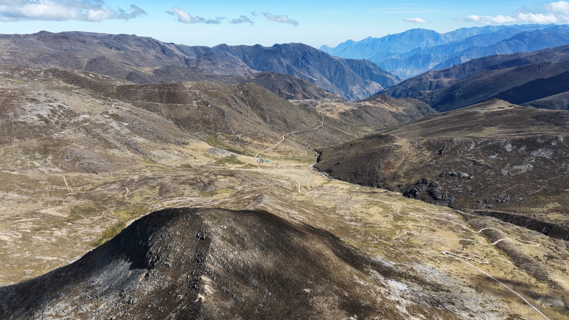 Aerial view of Jonco, Ancash